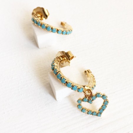 ORECCHINI CIRCLE MONO LOVE 1,5